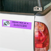 STOLZE MAMA VON A, TÄNZER AUTOAUFKLEBER (Auf Lkw)