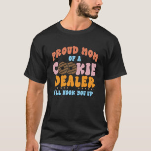 Stolze Mama von Boy und Girl Truppenleiter T-Shirt