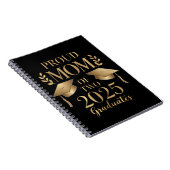 Stolze Mama von zwei 2025 Graduate Twins Notizblock (Rechte Seite)