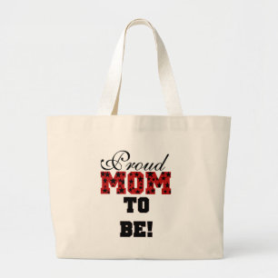 Stolze Mama zu Tshirts und Geschenken Jumbo Stoffbeutel