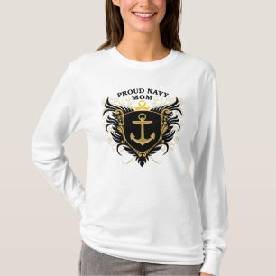 Stolze Marine-Mama T-Shirt