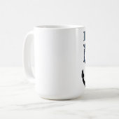 Stolze Marine-Mama-Tasse Kaffeetasse (Vorderseite Links)