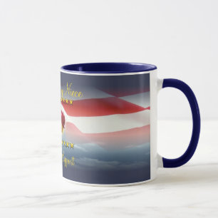 Stolze Marine-Nichte Tasse