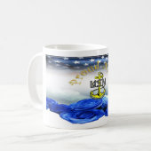 Stolze Marine-Tante Coffee Mug Kaffeetasse (Vorderseite Links)