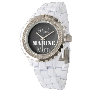 Stolze MarineMama-Uhr Armbanduhr