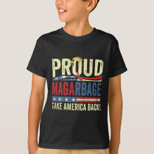 stolze Mega-Müll Trump-Anhänger T-Shirt