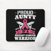 Stolze Menge Brustkrebs Krieger rosa Auswarenen Mousepad (Mit Mouse)