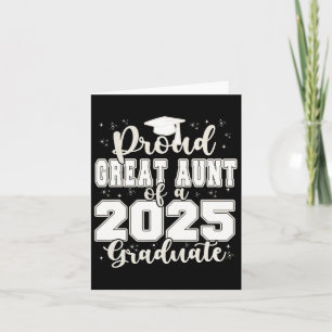 Stolze Menge eines 2025 Absolventen Prom Senior Gr Karte