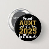 Stolze Menge eines Cl von 2025 Graduate Funny Seni Button (Vorne & Hinten)