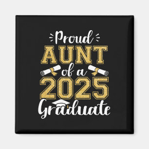 Stolze Menge eines Cl von 2025 Graduate Funny Seni Magnet