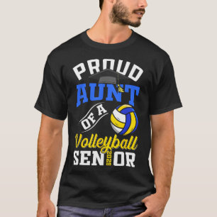 Stolze Menge eines Volleyll Senior Cl von 2025 Gra T-Shirt