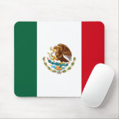 Stolze mexikanische Flagge Mousepad (Mit Mouse)