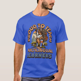 Stolze Multilingual Learners Familie T-Shirt