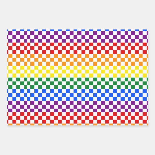 Stolze Muster Geschenkpapier Set (Vorderseite 2)