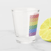 Stolze Muster | Verriegelungskreise Schnapsglas (Links)