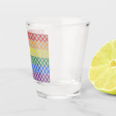 Stolze Muster | Verriegelungskreise Schnapsglas (Rechts)