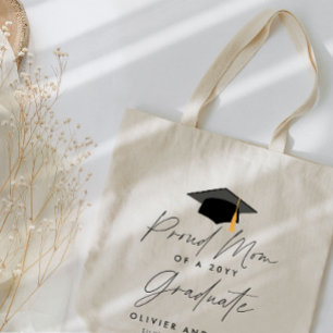 Stolze Mutter aus einer Klasse von 20YY-Absolvent Tragetasche