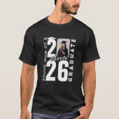 Stolze Mutter des Absolventen von 2026 Benutzerdef T-Shirt (Vorderseite)