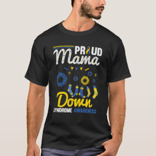 Stolze Mutter Down-Syndrom, Down-Syndrom-Bewusstse T-Shirt