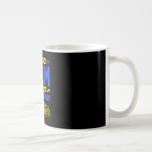 Stolze Mutter einer außergewöhnlichen Tochter down Kaffeetasse (Rechts)