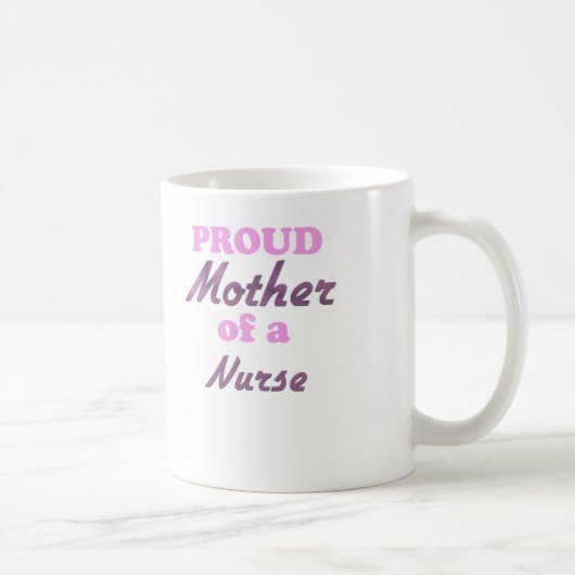 Stolze Mutter einer Krankenschwester Kaffeetasse (Rechts)