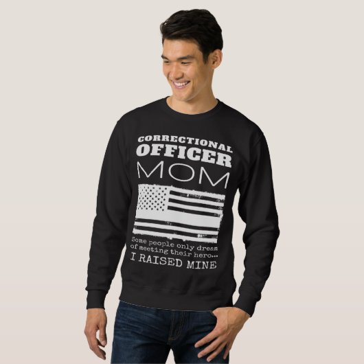 Stolze Mutter einer Mama des Anweisungsbefugten US Sweatshirt (Vorne ganz)