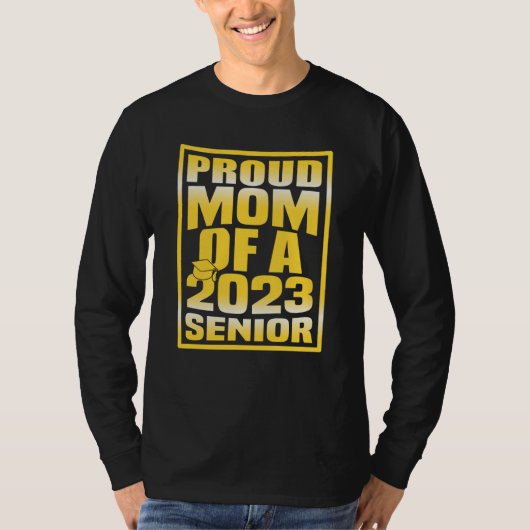 Stolze Mutter eines 2023er-Absolventen T-Shirt (Vorderseite)