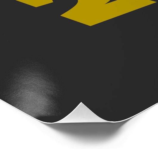 Stolze Mutter eines 2025-Absolventen Custom Foto Poster (Ecke)