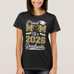 Stolze Mutter eines 2026-Absolventen Senior 2026 A T-Shirt