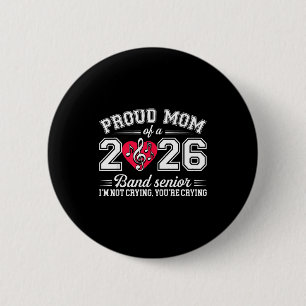 Stolze Mutter eines 2026er Band Seniors Musikgesch Button