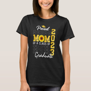 Stolze Mutter eines Absolventen der Klasse 2023 Ab T-Shirt