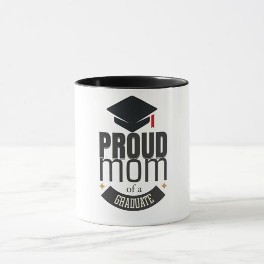 Stolze Mutter eines Absolventen Individuelle Tasse (Zentrum)