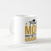 Stolze Mutter eines Absolventen Kaffeetasse (Vorderseite Links)