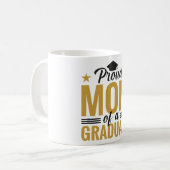 Stolze Mutter eines Absolventen Kaffeetasse (Vorderseite Links)