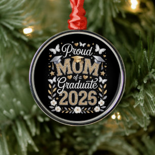 Stolze Mutter eines Absolventen von 2026 Damen Ornament Aus Metall