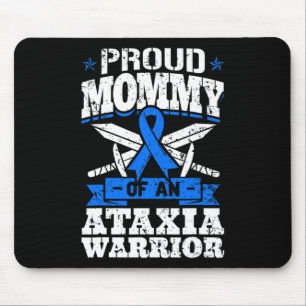 Stolze Mutter eines Ataxie-Kriegers Bewusstseins-S Mousepad