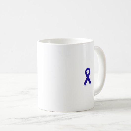 Stolze Mutter eines autistischen Kindes Kaffeetasse (VorderseiteRechts)
