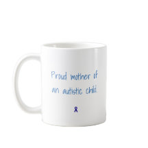 Stolze Mutter eines autistischen Kindes