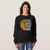 Stolze Mutter eines Basketball-Absolventen 2023  A Sweatshirt (Vorne ganz)