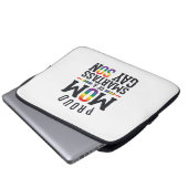 Stolze Mutter eines frechen schwulen Sohnes Vintag Laptopschutzhülle (Vorne Knopf)