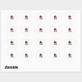 Stolze Mutter eines Gator-Krokodils Herz-Aufkleber (Blatt)