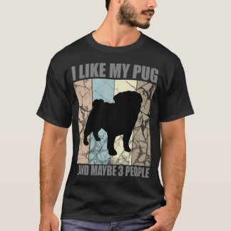 Stolze Mutter eines großartigen Pug Shiba T-Shirt