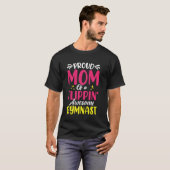 Stolze Mutter eines großartigen Turners T-Shirt (Vorne ganz)