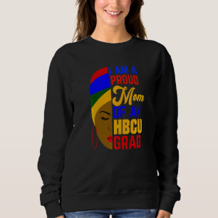 Stolze Mutter eines Hbcu-Absolventen Afrozentrisch Sweatshirt
