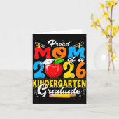 Stolze Mutter eines Kindergartenabsolventen 2026  Karte (Gelbe Blume)