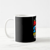 Stolze Mutter eines Kindergartenabsolventen von 20 Kaffeetasse (Links)