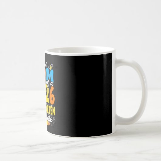 Stolze Mutter eines Kindergartenabsolventen von 20 Kaffeetasse (Rechts)