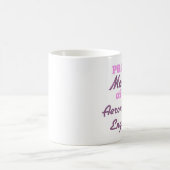 Stolze Mutter eines Luftfahrtingenieurs Kaffeetasse (Mittel)