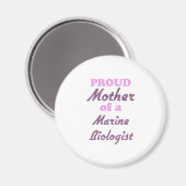 Stolze Mutter eines Meeresbiologen Magnet (Vorderseite/Rückseite)