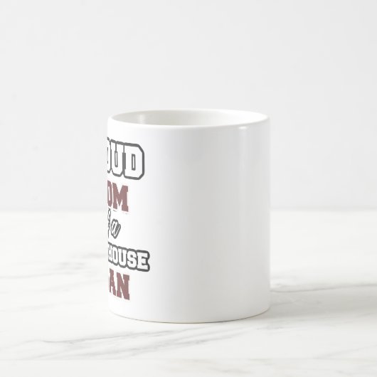 Stolze Mutter eines Morehouse-Mannes, Absolvent Kaffeetasse (Mittel)